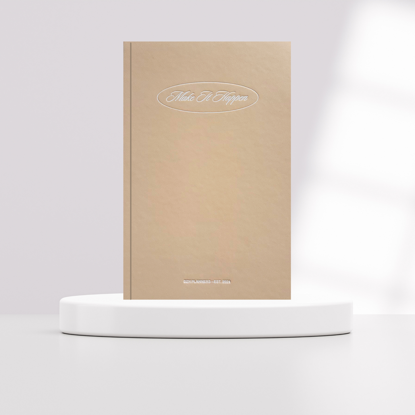 The "MAKE IT HAPPEN" Undated Daily Planner + Journal