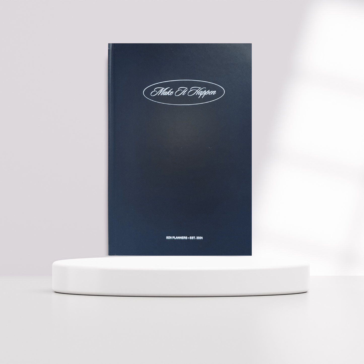 The "MAKE IT HAPPEN" Undated Daily Planner + Journal