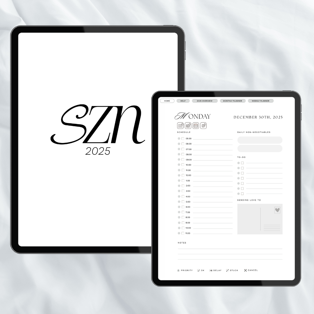 2025 iPad Planner - SZN PLANNERS