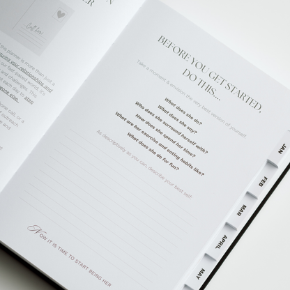 The "MAKE IT HAPPEN" Undated Daily Planner + Journal