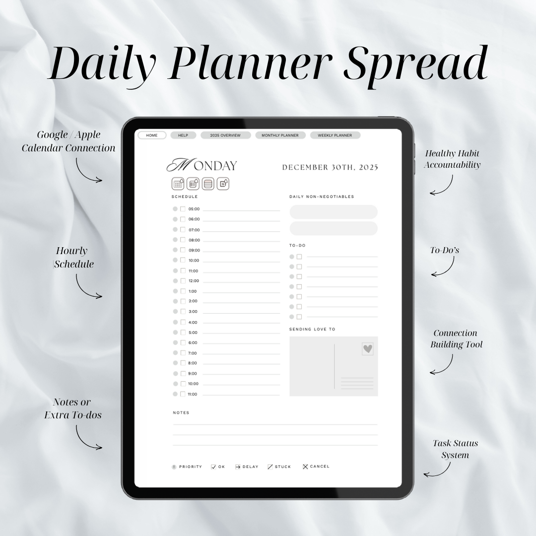 2025 iPad Planner - SZN PLANNERS