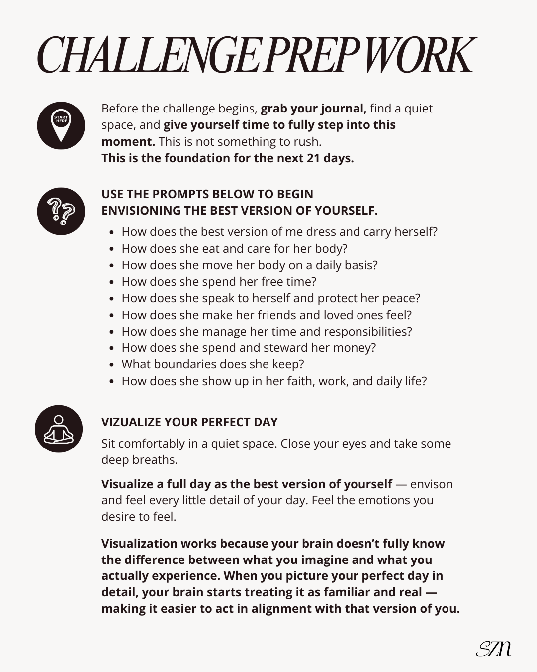 2026 New Year's Challenge Guide