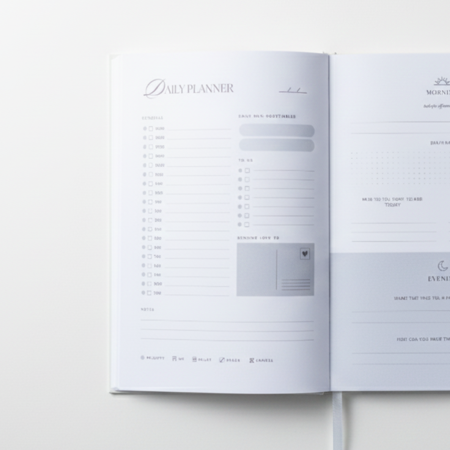 SZN Undated Daily Planner + Gratitude Journal